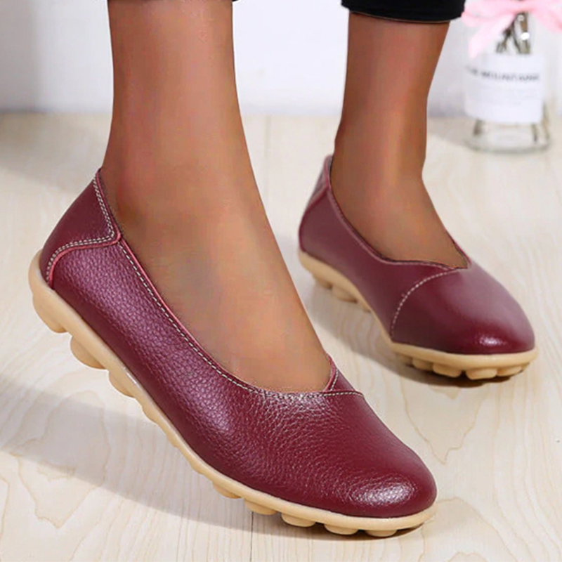 Comfort Meets Style: Pregnant Women Daily Flat Shoes