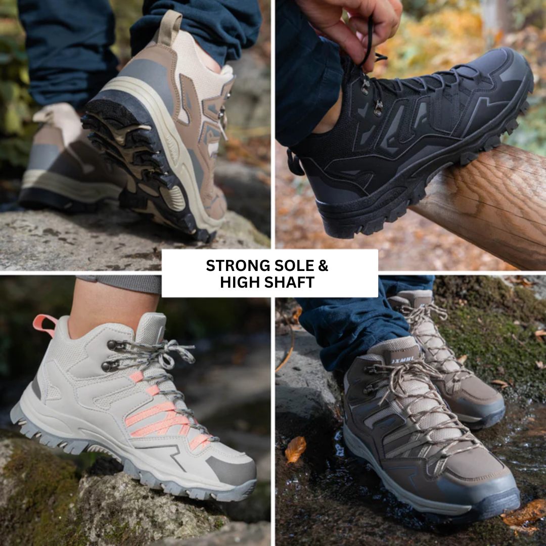Lightweight Hiking Orthopedic Outdoor Boots with Cushioned Soles