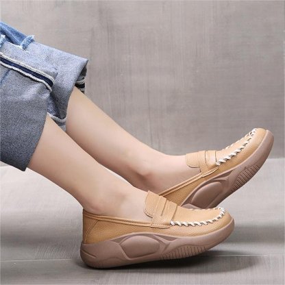 Women Soft-Soled Pure Cowhide Loafers