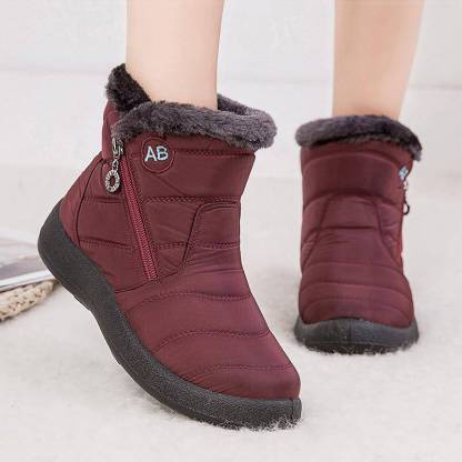 Waterproof Winter Snow Shoes for Women