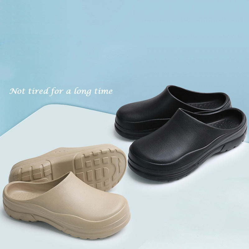 Women Slippers Height Increase Waterproof Antislip