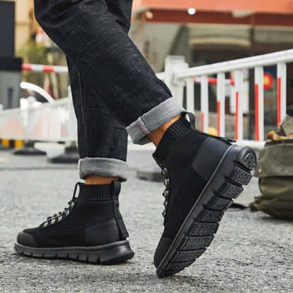 Men's Walking Punk Ankle Boots