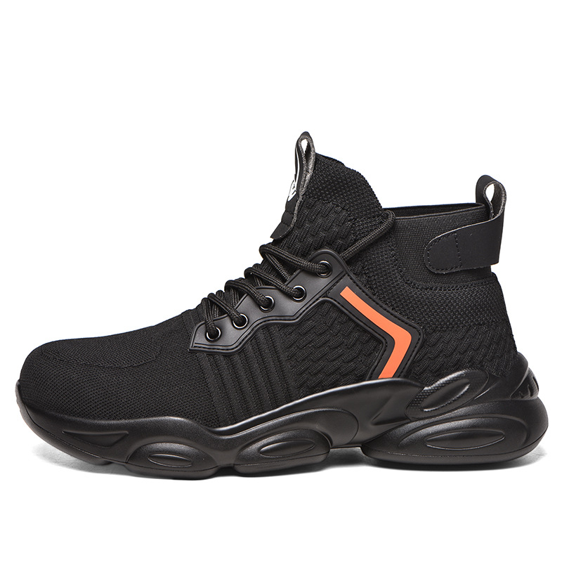 Safety Boots Steel Toe Cap Boots Comfortable and Light Work Boots Safety Shoes Slip and Oil Resistant For Men and Women