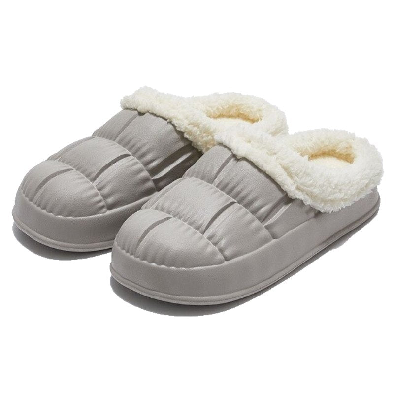 Cozy Plush Slippers For Women Nonslip Indoor Slides