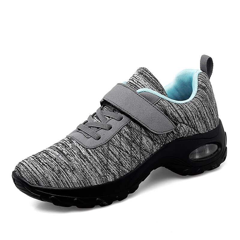 Women Orthopedic Shoes Pain Relief Air Cushion Wide Toebox High Quality Material  Elastic Non-Slip Velcro Sneakers