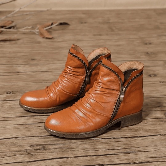 Cozy Colorful Ankle Winter Boots
