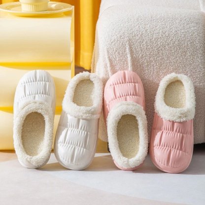 Cozy Plush Slippers For Women Nonslip Indoor Slides