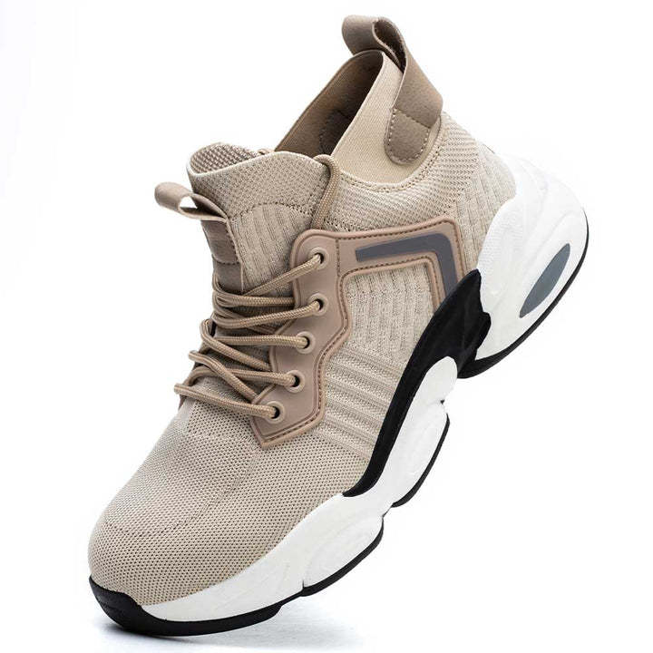 Safety Boots Steel Toe Cap Boots Comfortable and Light Work Boots Safety Shoes Slip and Oil Resistant For Men and Women