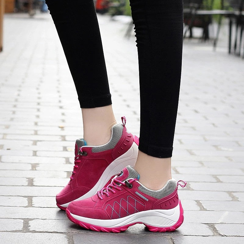 Comfortable Sneakers For Women - Arch Support - Lightweight - Breathable - Stylish - Soft Inside Padding