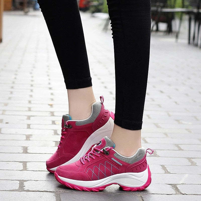 Comfortable Sneakers For Women - Arch Support - Lightweight - Breathable - Stylish - Soft Inside Padding