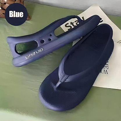 New Bazuo Flip Flops for Men and Women, EVA Thick Sole Non Slip Quick-Dry Sandals