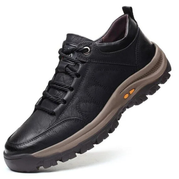 Men’s Winter Casual Hand Stitching Arch Support & Non-slip Breathable Boots