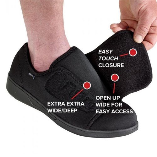 Antimicrobial Protection Extra Wide Shoes