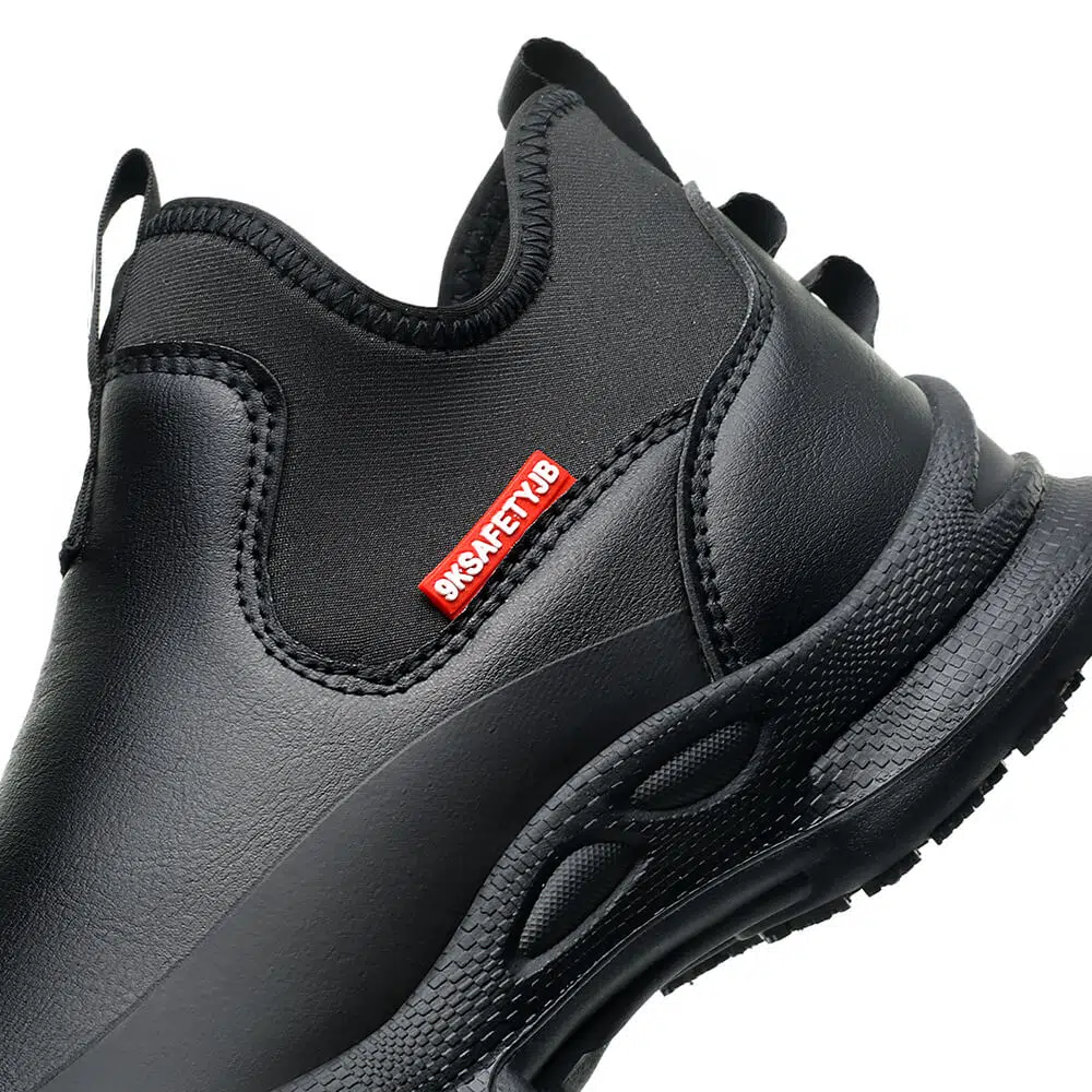 Chef Non Slip Waterproof Comfortable Kitchen Work Shoes Safety Steel Toe Boots