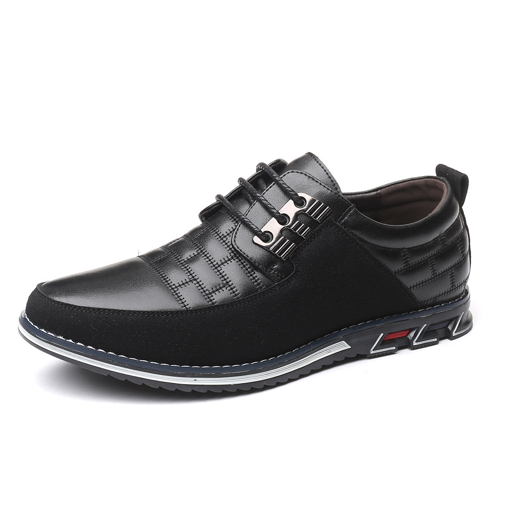 Oxford Derby Orthopedic Leather Shoes