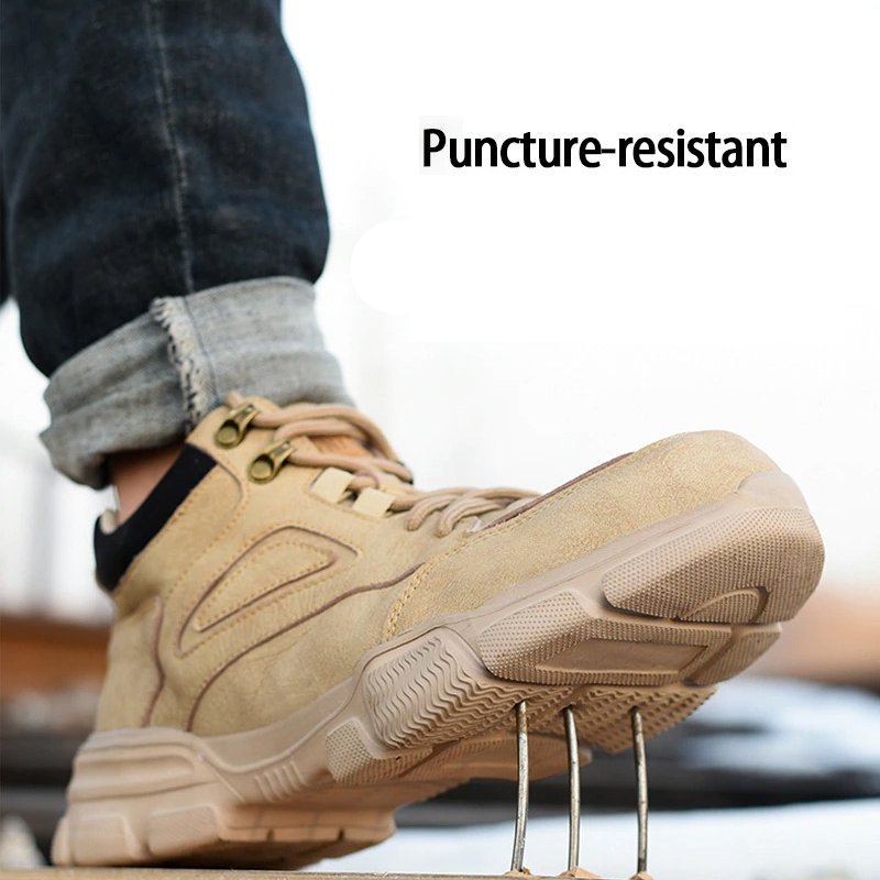 Climbing Orthopedic Shoes Steel-toe Safety Boots For Men