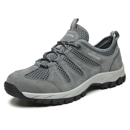 Men Arch Support & Breathable and Light & Non-Slip Shoes -Hiking Walking Shoes