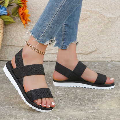 Comfortable Orthopedic Sandals For Women Elastic Band Casual Summer