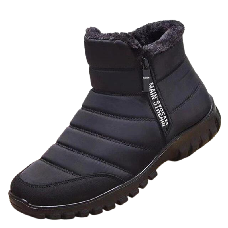 Fur Ankle WaterProof Men's Snow Boots Orthopedic