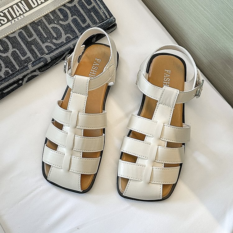 Fashionable And Casual Headband With Flat Bottomed Sandals