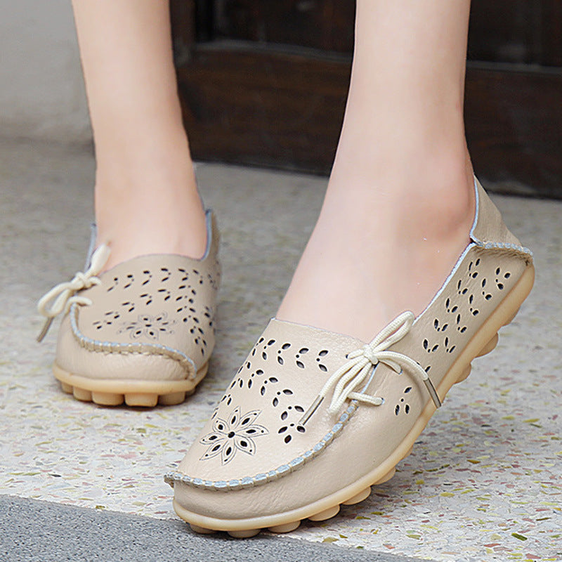 Discover Style and Comfort with New Hollow Leather Casual Shoes