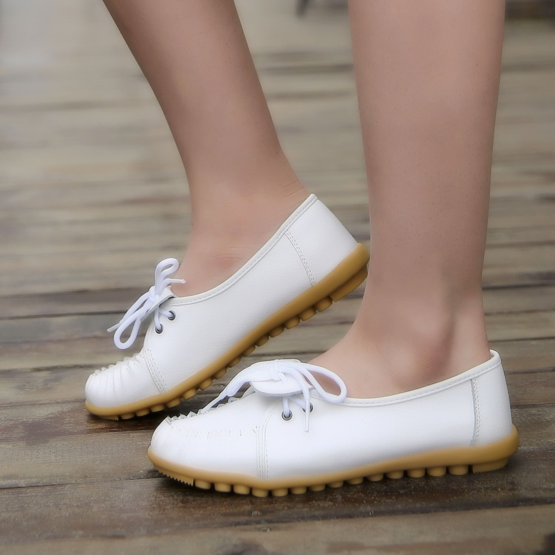 Owlkay Fashion Flat Pregnant Women Shoes