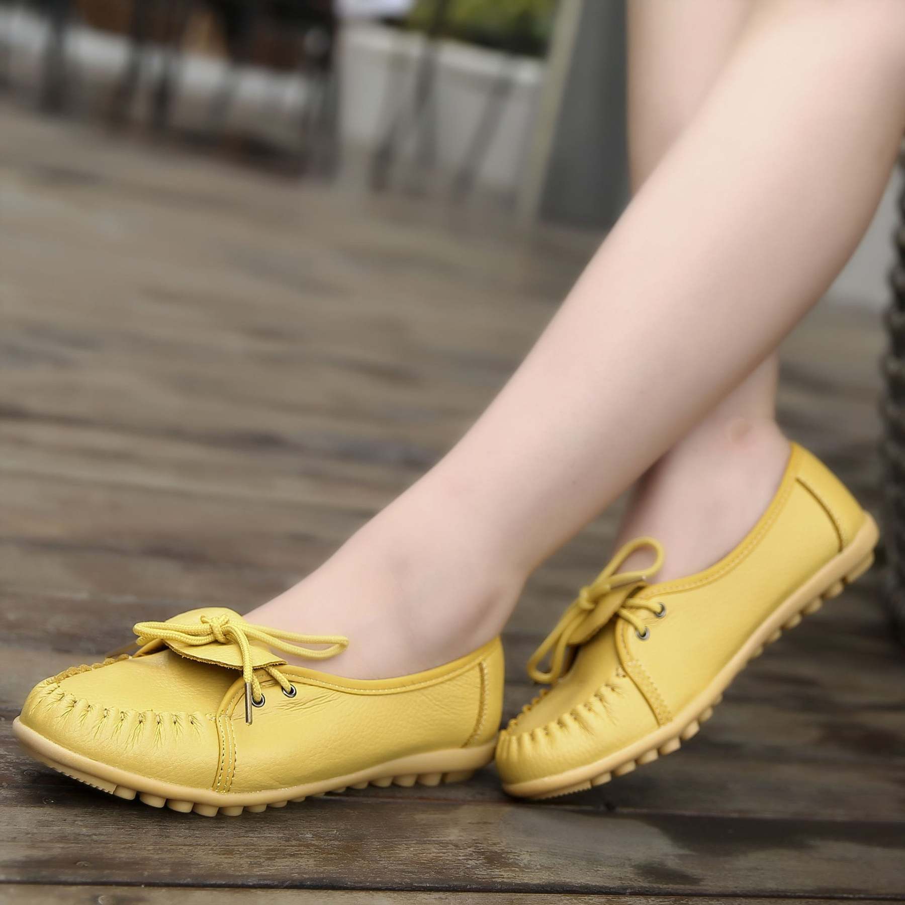 Owlkay Fashion Flat Pregnant Women Shoes