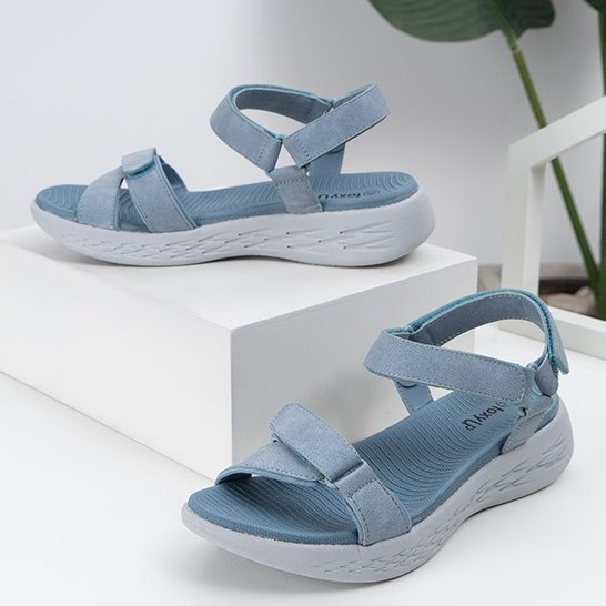 Velcro Buckle EVA Platform Orthopedic Sandals For Women Casual Summer 2023