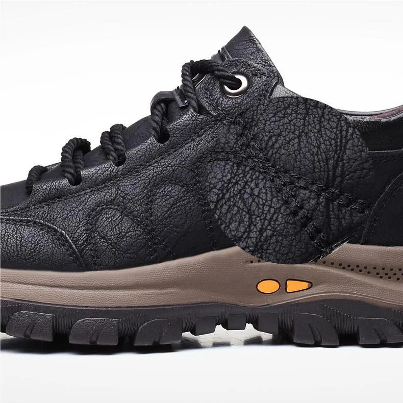 Men’s Winter Casual Hand Stitching Arch Support & Non-slip Breathable Boots