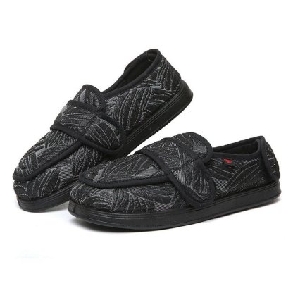 Plus Size Soft Casual Round Toe Breathable Flat Shoe  (Unisex)