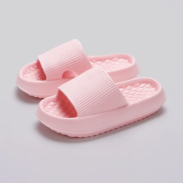 Thick Platform Cloud Slippers Non Slip Soft Sole Pillow Slides