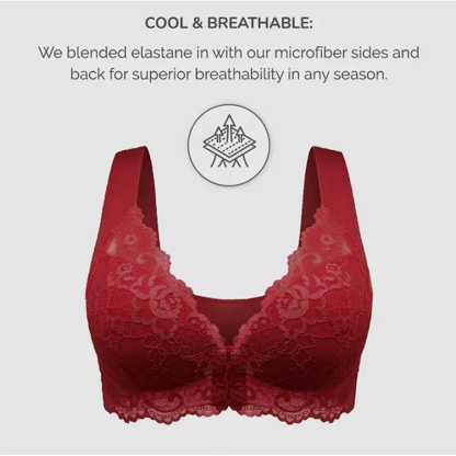 Front Closure 5D Shaping Push Up Bra – Seamless, Beauty Back, Comfy