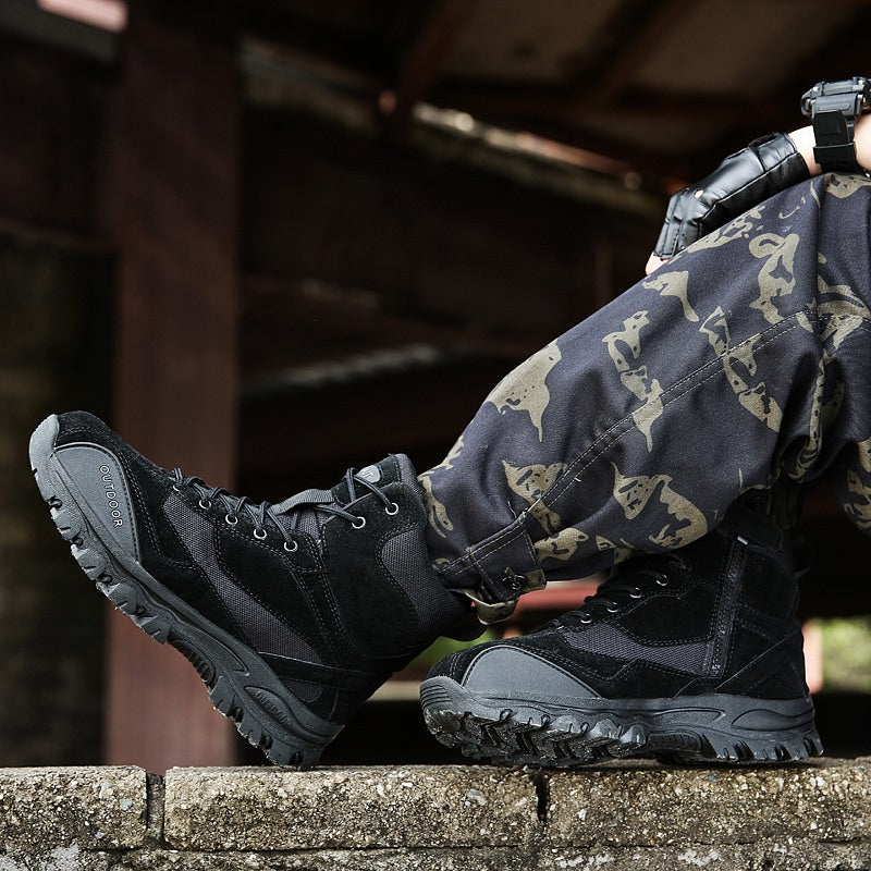 Men Trekking Army Orthopedic Boots