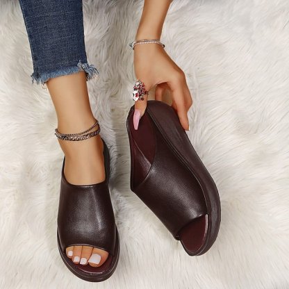 Comfortable Women Leather Summer Sandals