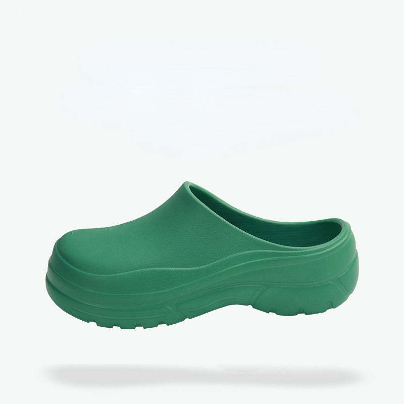 Women Slippers Height Increase Waterproof Antislip
