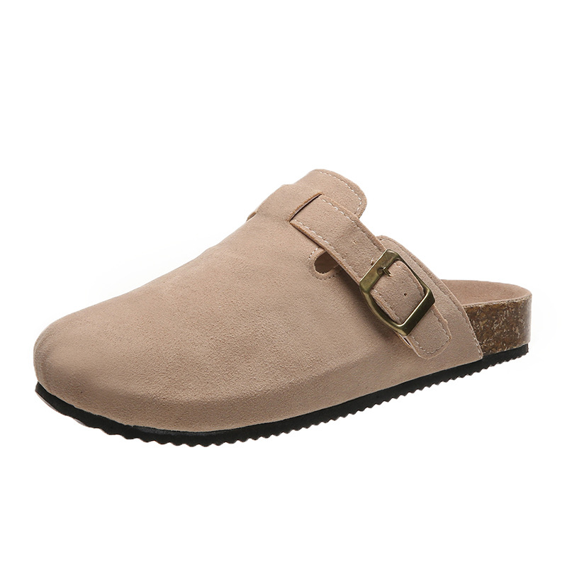 Boston Moccasins Suede and Leather Clogs