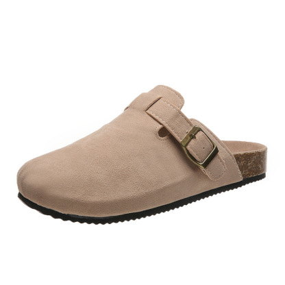 Boston Moccasins Suede and Leather Clogs