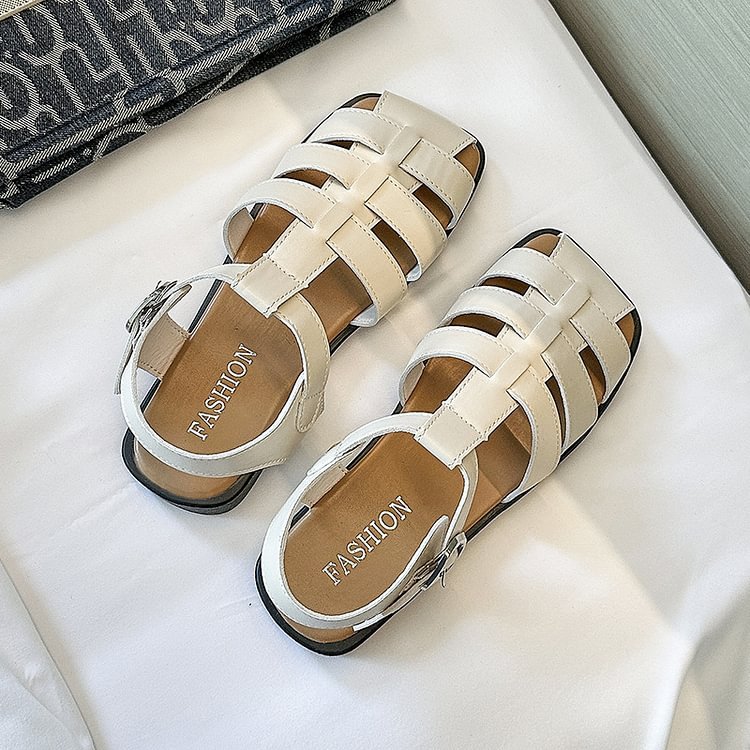 Fashionable And Casual Headband With Flat Bottomed Sandals