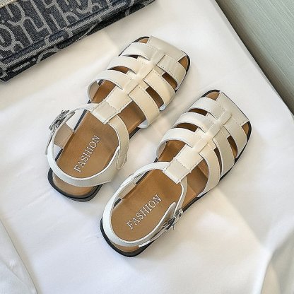 Fashionable And Casual Headband With Flat Bottomed Sandals