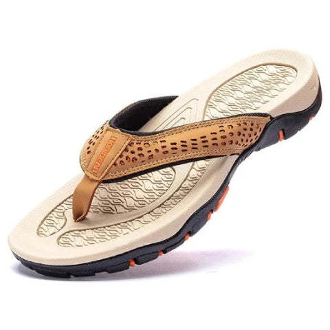 Men Orthopedic Sandals Anti-slip Beach Flip-flops