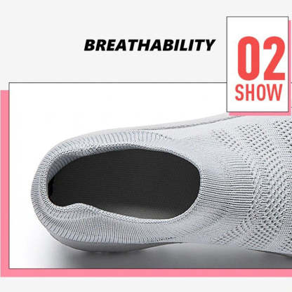 Orthopedic Shoes For Men Stretchable Fit Foam Cushion Slip-ons Mesh Summer Fall 2023