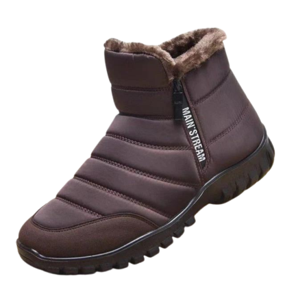 Fur Ankle WaterProof Men's Snow Boots Orthopedic