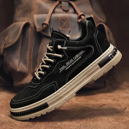 Crusty Leather Work Boots