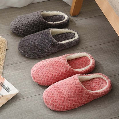 Men Anti-slip Warm Soft Winter Home Slippers