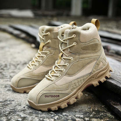 Men Trekking Army Orthopedic Boots