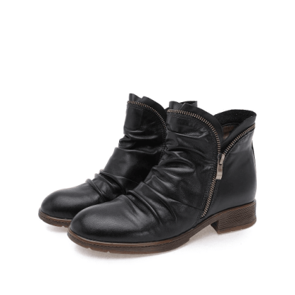 Cozy Colorful Ankle Winter Boots