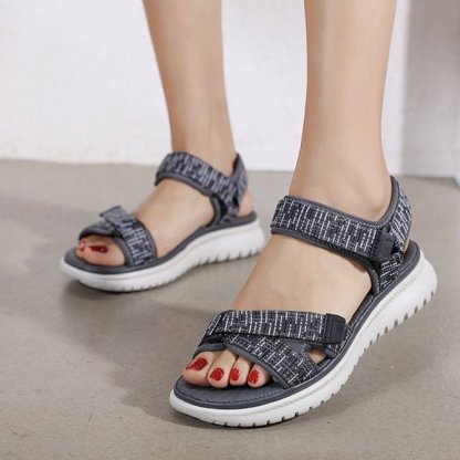 Trendy Sports Sandals Women Open Toe Hook&loop Orthopedic Sandals