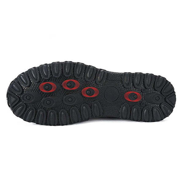 Men's Plush Lining Waterproof Fabric Slip On Soft Sole Casual Slipper