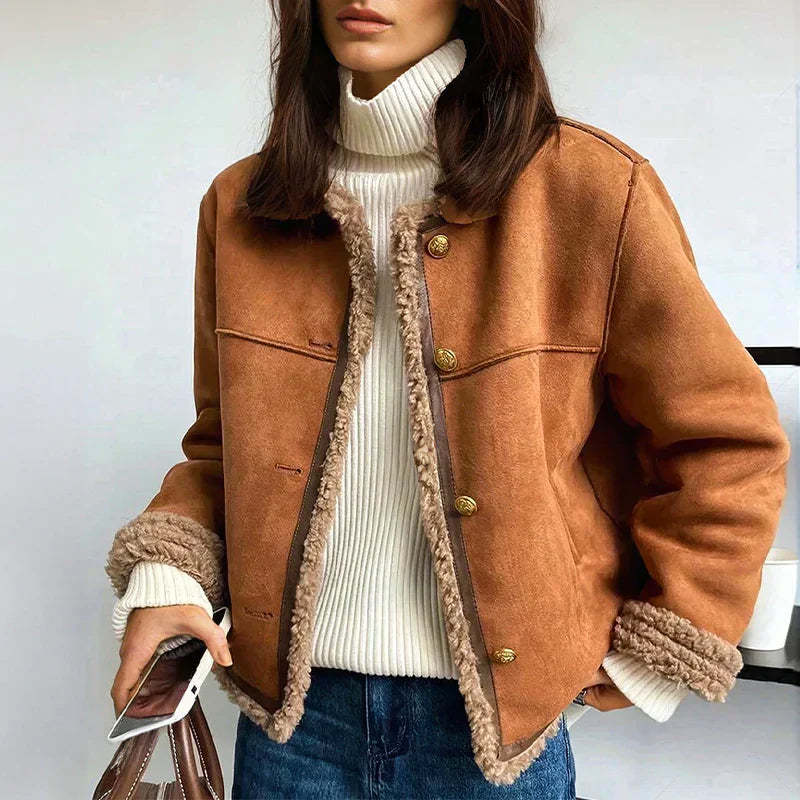 Women's Genuine Sheepskin Jacket