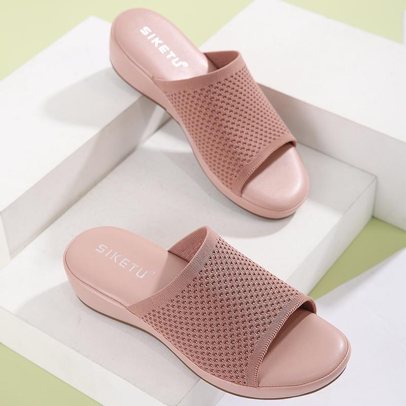 Women's Flyknit Soft Wedge Sandals